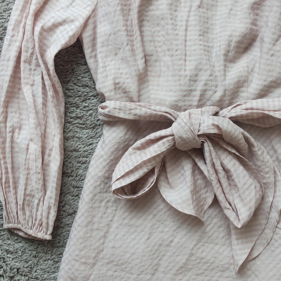 NWT The East Order Wrap Midi Dress - Picture 2 of 7